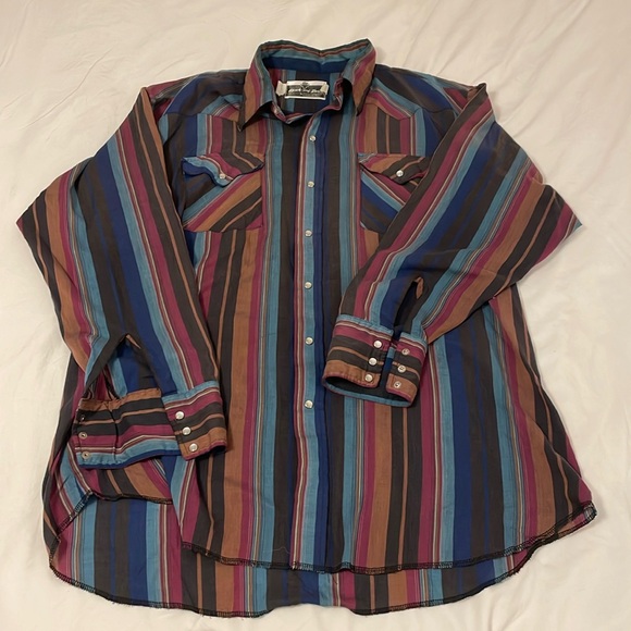 Panhandle Slim Other - Vintage Pearlsnap Western Shirt - Panhandle Slim
